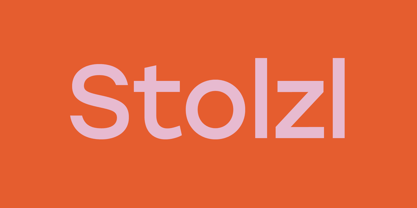 Stolzl Font Poster 1