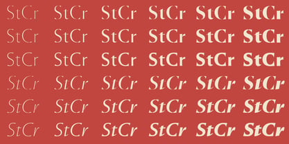 St Croce Pro Font Poster 4