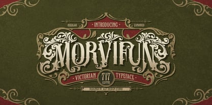 Morvifun Font Poster 1