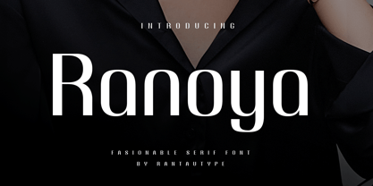 Ranoya Font Poster 1