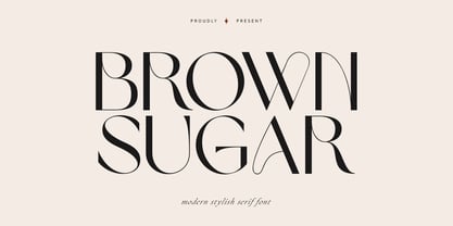 Brown Sugar Fuente Póster 1