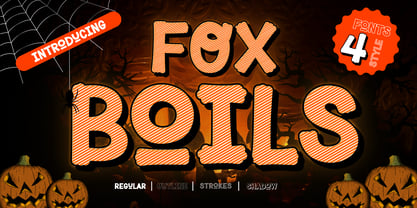 Fox Boils Font Poster 1