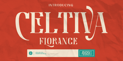 Celtiva Florance Font Poster 1