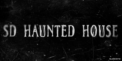 SDHauntedHouse Font Poster 1