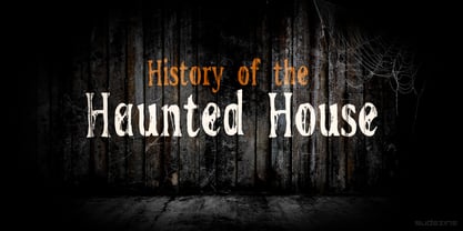 SDHauntedHouse Font Poster 4