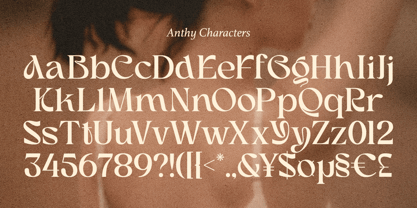 Anthy Font Poster 14