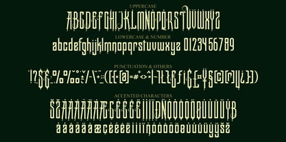 Blackborneo Font Poster 5