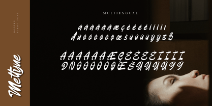 Meltyne Font Poster 9