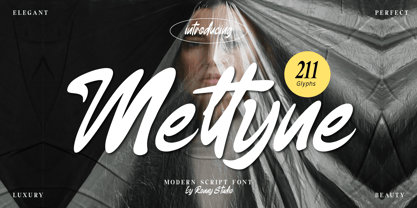 Meltyne Font Poster 1