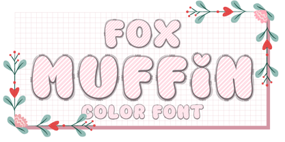 Fox Muffin Font Poster 1