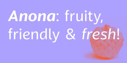 Anona Font Poster 10