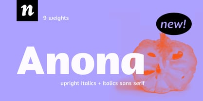 Anona Font Poster 1