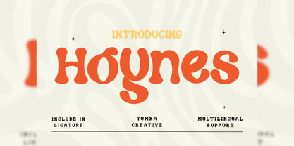 Hoynes Font Poster 1