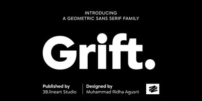 Grift Font Poster 1