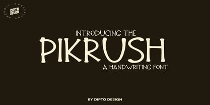 PikRush Font Poster 1