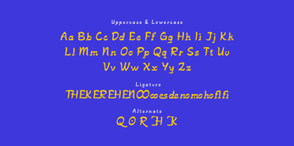 Hunosai Font Poster 9