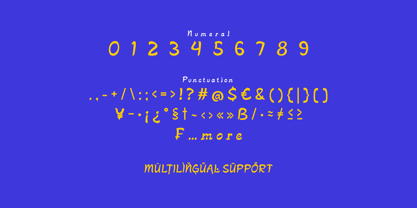 Hunosai Font Poster 10