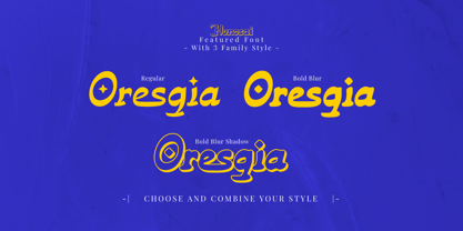 Hunosai Font Poster 2