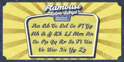 Flamouse Font Poster 7