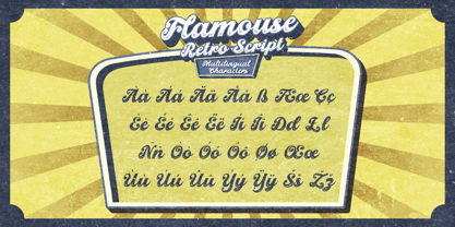 Flamouse Font Poster 9