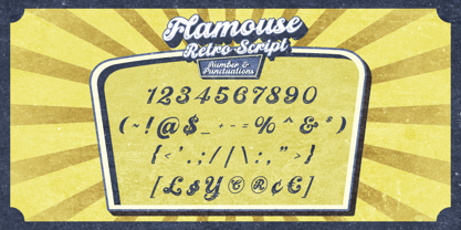 Flamouse Font Poster 8