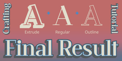 Alkalis Font Poster 8