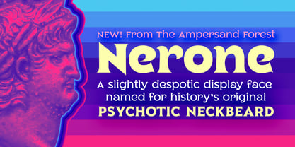 Nerone Font Poster 1