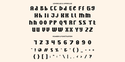 Alternoon Font Poster 12