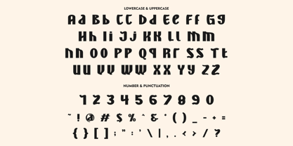 Alternoon Font Poster 11
