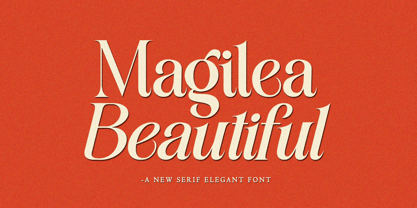 Magilea Beautiful Font Poster 1