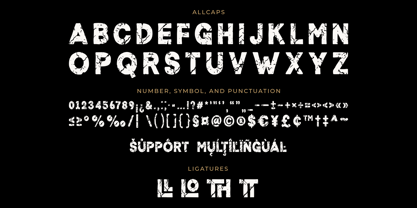 Thelor Cevlok Font Poster 10