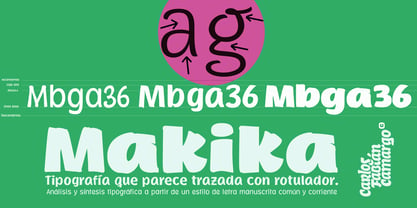 Makika Sun Font Poster 6