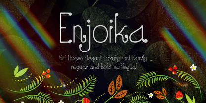 Enjoika Font Poster 1