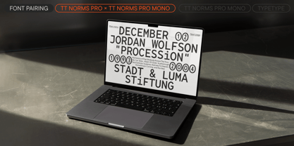 TT Norms Pro Font Poster 11
