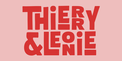 Thierry Leonie Font Poster 1