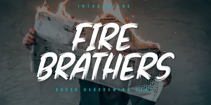 Fire Brathers Font Poster 1