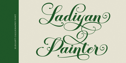 Dapilon Script Font Poster 3