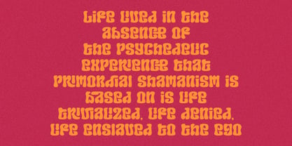 Psychartact Font Poster 10