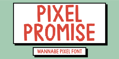Pixel Promise Fuente Póster 1