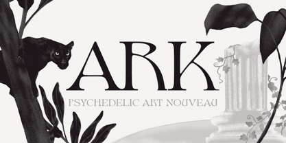 Ark Font Poster 1