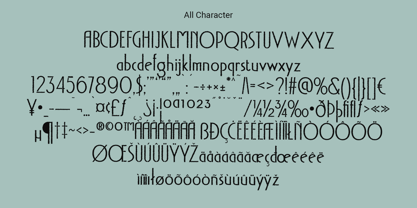 Acello Rough Font Poster 6