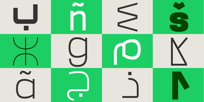 Noda Arabic Font Poster 3