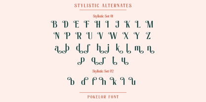 Pokelor Font Poster 10