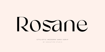 Rosane Font Poster 1