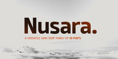 Nusara Font Poster 1