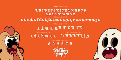 Pickey Pop Font Poster 8