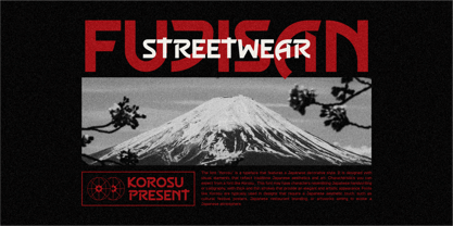 Korosu Font Poster 2