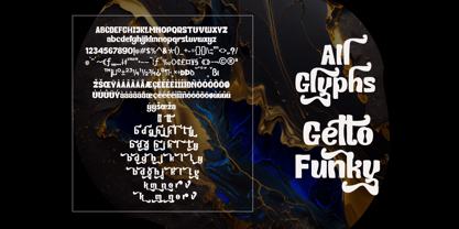 FH Getto Funky Font Poster 5