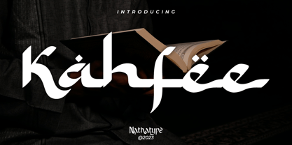 Kahfee Font Poster 1