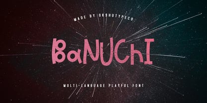Banuchi Font Poster 1